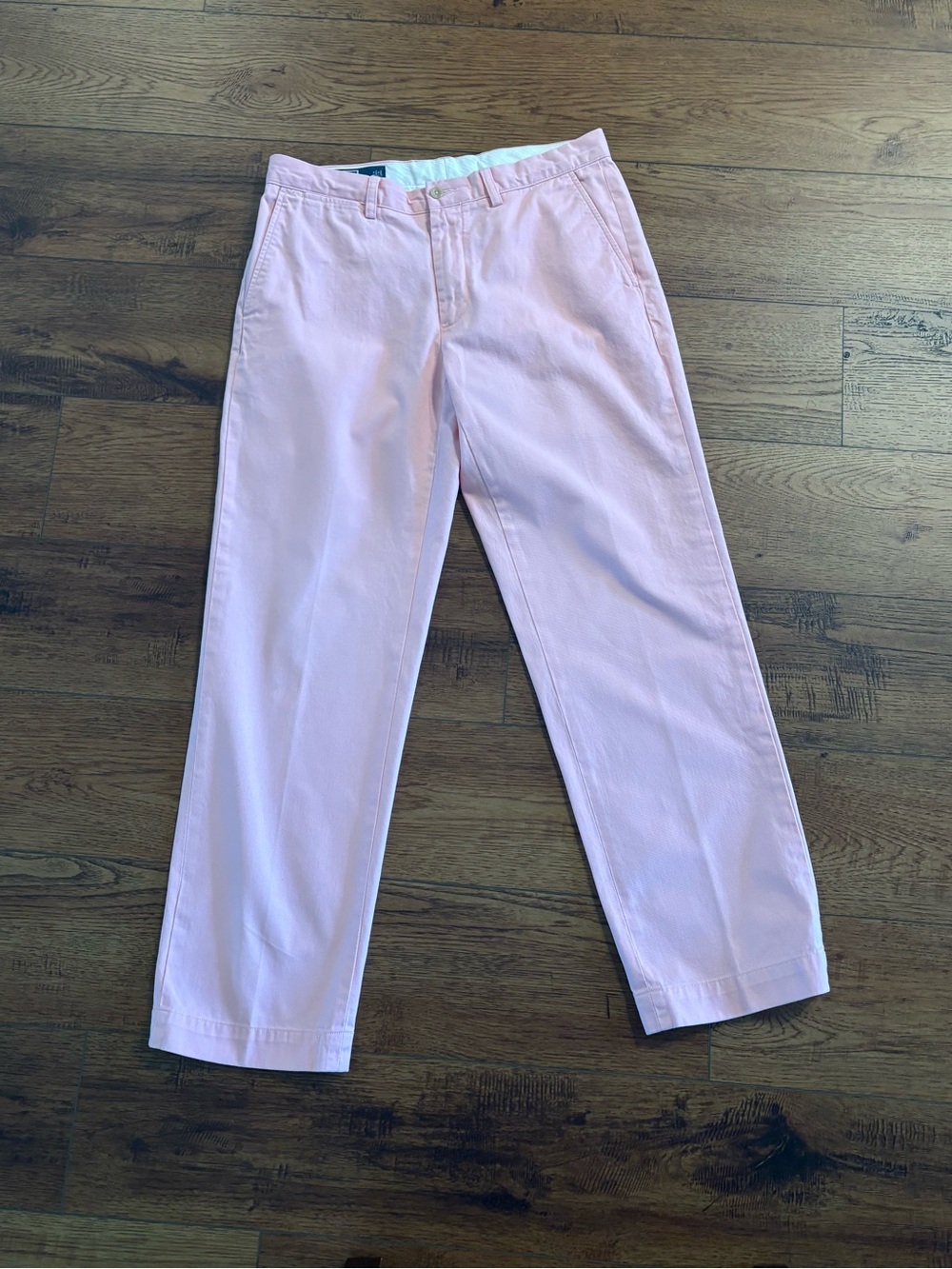 Polo Ralph Lauren Pink Preston Pants Men’s 33x32 Cotton Chino Prep